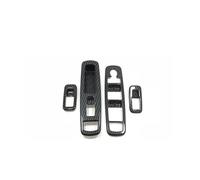 Cubiertas Tablero Para Jeep Para Grand Para Cherokee 2014 15 16 17 18 19 2020 ABS Cromado/carbono Pomo La Palanca Cambios Coche Marco Panel Embellecedor Adhesivo Interior Automóvil(G)