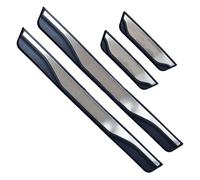 Cubiertas Tablero Para Mazda CX-5 KE KF CX5 Accesorio 2012-2024 Placa Protectora Umbral Puerta Coche Acero Inoxidable Protector Pedal Protección Retroceso Embellecedor Interior Automóvil(Plata)