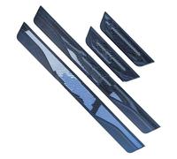 Cubiertas Tablero Para Mazda CX-5 KE KF CX5 Accesorio 2012-2024 Placa Protectora Umbral Puerta Coche Acero Inoxidable Protector Pedal Protección Retroceso Embellecedor Interior Automóvil(Carbon SKY)