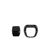 Cubiertas Tablero Para Toyota Para Alphard Para Vellfire Serie 40 Marco Panel Cambio Marchas Coche Cubierta Perilla Palanca Cambios Embellecedor Cabeza Interiores Interior Automóvil(Negro)
