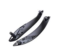 Cubiertas tiradores puerta Para 3 4 Series F30 F31 F32 F33 F34 F35 F36 F80 F82 F83 2013-2018 Cubierta Interior Del Tirador De La Manija De La Puerta Del Automóvil(Black-2Pcs-Front)