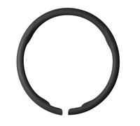 Cubiertas Ultrafinas Volantes Coche para Kia para Deporte para Ace para Sonet KX3 KX5 K3 K4 K5 para Carnaval Cubierta Volante(White Round)