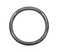 Cubiertas Universales para Volante Coche para SsangYong para Korando para Tivoli para Rexton 2 G4 para Rodius para Actyon para Kyron para Musso XLV Funda Volante Coche(Negro)