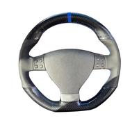 Cubiertas Volante Funda De Volante Trenzada Personalizada para Mk5 para GTI para Golf 5 R32 para Passat R GT 2005 Volante Automóvil(Azul)