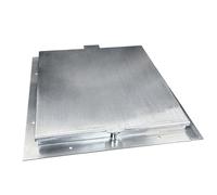 Cubiertas y marcos de registro resistentes, tapa cuadrada para tanque séptico con cerradura para calzadas, pasillos, patios, jardines, tamaños de 200 mm a 800 mm
