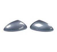 Cubiertasespejo retrovisor Carcasas DE Espejo Retrovisor Para Coche Cubiertas Puertas Para Opel Para Corsa 2006-2020(Grey Metallic Pair)
