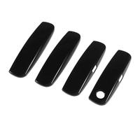 Cubiertmanija Puerta Exterior Coche Para Dodge Para Cargador 2011-2020 4 Unids/set ABS Manija Puerta Coche Tapa Embellecedora Pegatina Decoración Con Agujero Estilo Coche(Glossy Black)