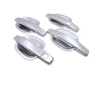 Cubiertmanija Puerta Exterior Coche Para Opel Para Zafira B Para Vauxhall 2005 ~ 2014 Conjunto Molduras Accesorios Exteriores Cubierta Cromada Manija Puerta Coche Estilo Coche Manilla Puerta Exterior(