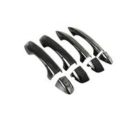 Cubiertmanija Puerta Exterior Coche Para VW Para Polo MK6 AW BZ 2017-2023 Piezas Protectoras Exteriores Coche Accesorios Pegatinas Cubierta Manija Puerta Coche Embellecedor(Gloss Black)