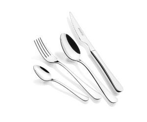 Cubierto Monix M202974 Acero Inoxidable 18/10 Pack 24 piezas espesor 2mm elegante