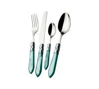 Cubiertos 24 Piezas Bugatti Aladdin Acero inoxidable ALCVM-S4250 Verde agua