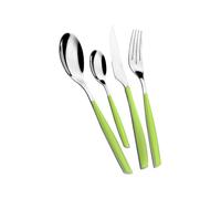 Cubiertos 24 Piezas Bugatti Glamour Acero inoxidable GLMU-021G50 Verde