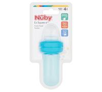 Cubiertos marca Nuby. Modelo ALIMENTADOR SILICONA NUBY