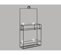 Cubiko Carrito de la Ducha Negro Ducha Organizador Por Umbra Negro 023461-040