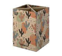 Cubilete Kraft Sobremesa Forrado Uninature Cactus