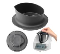 Cubilete para Thermomix Apto para Lavavajillas, Vasito Medidor para TM5 de Grado Alimenticio, Tapa de Vaso Medidor para TM6 Desmontable con escala de 50ml+100 ml para Vorwerk Hogar
