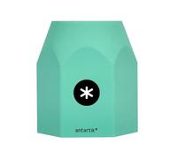 CUBILETE PORTALAPICES ANTARTIK CELESTE CORAL LAVANDA Y MENTA PASTEL SILICONA HEXAGONAL 95X85X85 MM