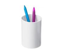 Cubilete portalapices archivo 2000 ecogreen 100% reciclado color blanco pastel