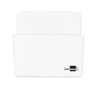 Cubilete portalapices liderpapel plastico magnetico blanco 125x75x40 mm - CB02