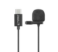 Cubilux Micrófono Lavalier MLC-19 compatible con Insta360 Ace y Ace Pro, micrófono de solapa con clip para Insta 360 Ace/Ace Pro