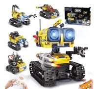 CUBIMANA Tecnología Robot de juguete de construcción para niños - 5 en 1 aplicación y técnica de control remoto juguete de pared, robot de ingeniería/Mech Scorpion, regalo para niños y niñas a