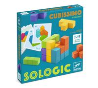Cubissimo - Juego de lógica y construcción en 3D - Djeco - Desafíos mentales para niños y adultos desde 7 años