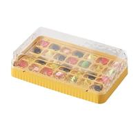 Cubitera,Apilable De Gran Capacidad - Molde Para Hielo Con Tapa Para Congelador - Para Hogar Restaurante Autocaravana Playa Vacaciones Whisky Cócteles Vino Y