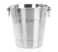 Viscio 171429 Trading - Cubitera para champán (acero inoxidable, 22 cm)