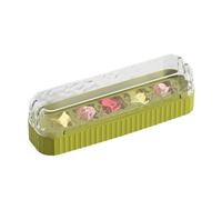 Cubitera | Contenedor De Gran Capacidad A Prueba De Fugas - Bandeja De Bloques De Hielo De Fácil Extracción,para Whisky Cócteles Autocaravana Camping Casa Restaurante Picnic Playa y Neveras