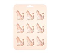 Cubitera Cubo Molde Gato Rigolo 9 Cavidades Reutilizable Desmoldear