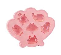 Cubitera para congelador, molde de silicona con figuras de criaturas marinas, mini animales, para cocina, bar, barbacoa, de verano, familiar, whisky, cóctel, café, limonada, bebidas