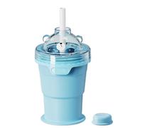 Cubitera para cubitos de hielo | Preparación plegable de bebidas frías | Máquina de bolas de hielo | Para viajeros, camareros, oficinas en casa, , picnic, viajes por carretera, área de piscina