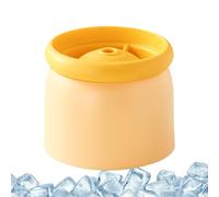 Cubitera para hacer bolas | Juego de 6 moldes grandes con forma de bola - para zumo, bebidas, cócteles, café, bebidas, comida, chocolate, dulces, cocina, , bar, camping