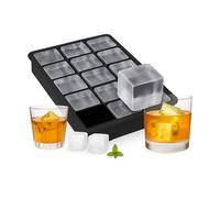 Cubitera silicona molde para hielo bandeja de cubitos reutilizable flexible