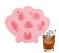 Cubiteras de Silicona,Moldes Reutilizables con Forma de Animales | Molde para Chocolate,para, Celebraciones, Hogar, Cocina, Picnic, Camping y Reuniones Familiares