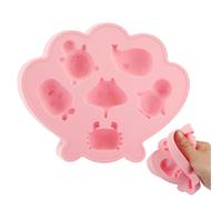 Cubiteras de Silicona,Moldes Reutilizables con Forma de Animales | Molde para Chocolate | Restaurante Pícnic Camping