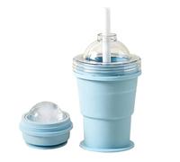 Cubiteras tipo vaso con | Plegable para el vino frío | Molde Botella Para Hacer Hielo | Para barman, oficina en casa, camping, playa, viajes por carretera, bar, club, vino, cócteles