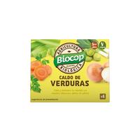 Cubitos de Caldo de Verduras 6x10g - Vegano - Agricultura Biológica - Biocop