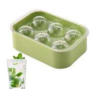 Cubitos y cuencos para cubitos de hielo, moldes para cócteles, bonita bandeja de cubitos de hielo grande, fácil de soltar, reutilizable, con tapa para whisky, cócteles y manualidades