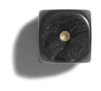 Cubo - 12 Mm - Negro - Perla - 36 Piezas