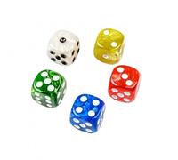 Cubo - 16 Mm Perla - Bolsa De 50 Piezas