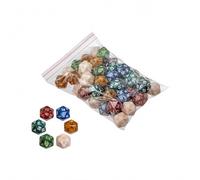 Cubo - 20 Caras - Perla - 50 Piezas