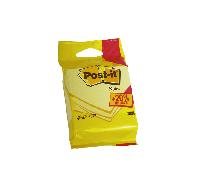 cubo 375+75 hojas notas adhesivas 76x76mm canary yellow emblistado individual 5426p post-it 7100172391