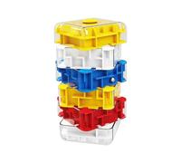 Cubo 3D Laberinto de Bolas | Brain Teaser Toy | Juego de Laberinto | for Girls Home Travel School Party Car Trips Playroom Summer Camp Birthday