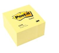 cubo 450 hojas notas adhesivas 76x76mm canary yellow 636-b post-it 7100172238