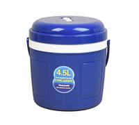 Cubo aislado de verano para coche, enfriador de bebidas a prueba de fugas 4.5 azul, 4.5 L azul