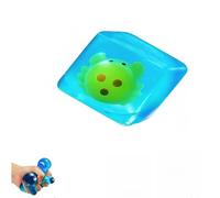 Cubo antiestrés con Animales Marinos Luminosos en su Interior | Juguete sensorial Tipo *Squishy* de Malta con Animales Que Brillan en la Oscuridad | para Adultos, niños y Adolescentes (C)