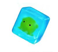 Cubo antiestrés con Animales Marinos Luminosos en su Interior | Juguete sensorial Tipo *Squishy* de Malta con Animales Que Brillan en la Oscuridad | para Adultos, niños y Adolescentes (A)