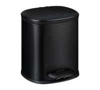 Cubo basura baño 5 litros Papelera con pedal Cubo WC Bote basura cierre suave