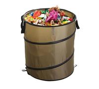 Cubo Basura Camping,Contenedor de Reciclaje Plegable para Exteriores - Papelera Exterior Campamento - Para Campistas, Campamento, Playa, Jardín, Festival, Pesca, Picnic, Tailgate, Garaje, Cobertizo